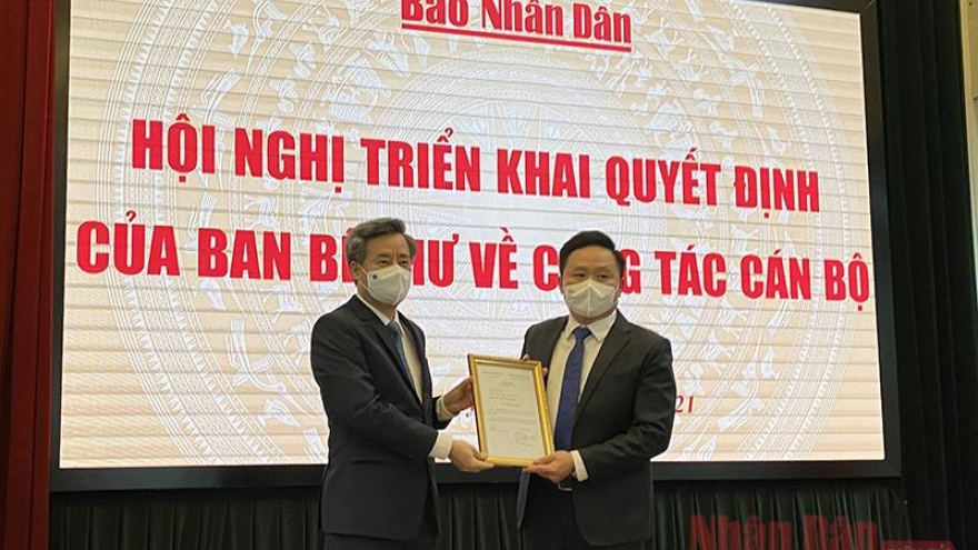 Bổ nhiệm Phó Tổng Biên tập Báo Nhân Dân