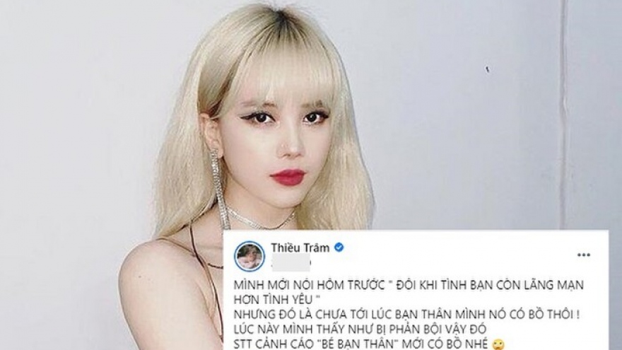 Chuyện showbiz: Thiều Bảo Trâm "cảnh cáo" bạn thân có người yêu bỏ quên bạn bè