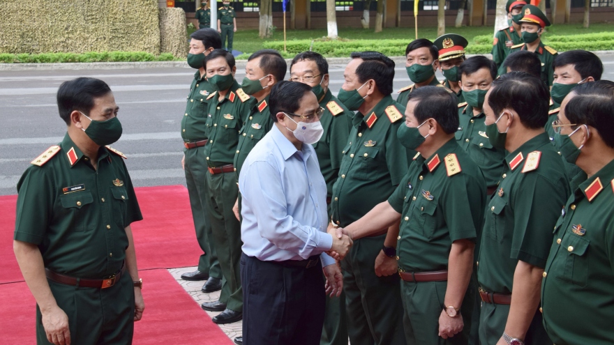 Thủ tướng Phạm Minh Chính dự Hội nghị Quân chính toàn quân 