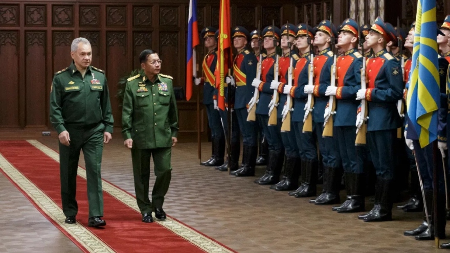 Nga vượt Trung Quốc về mức độ tích cực chìa tay với nhà cầm quyền quân sự Myanmar