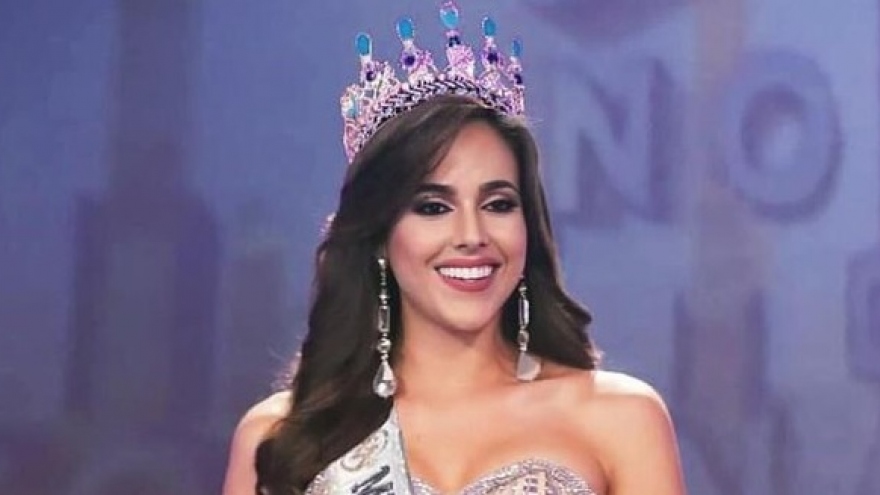 Nhan sắc "cực phẩm" của Tân Hoa hậu Hoàn vũ Venezuela vừa được bổ nhiệm