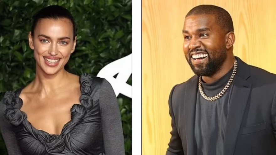 Irina Shayk chỉ xem Kanye West như một người bạn giữa tin đồn hẹn hò