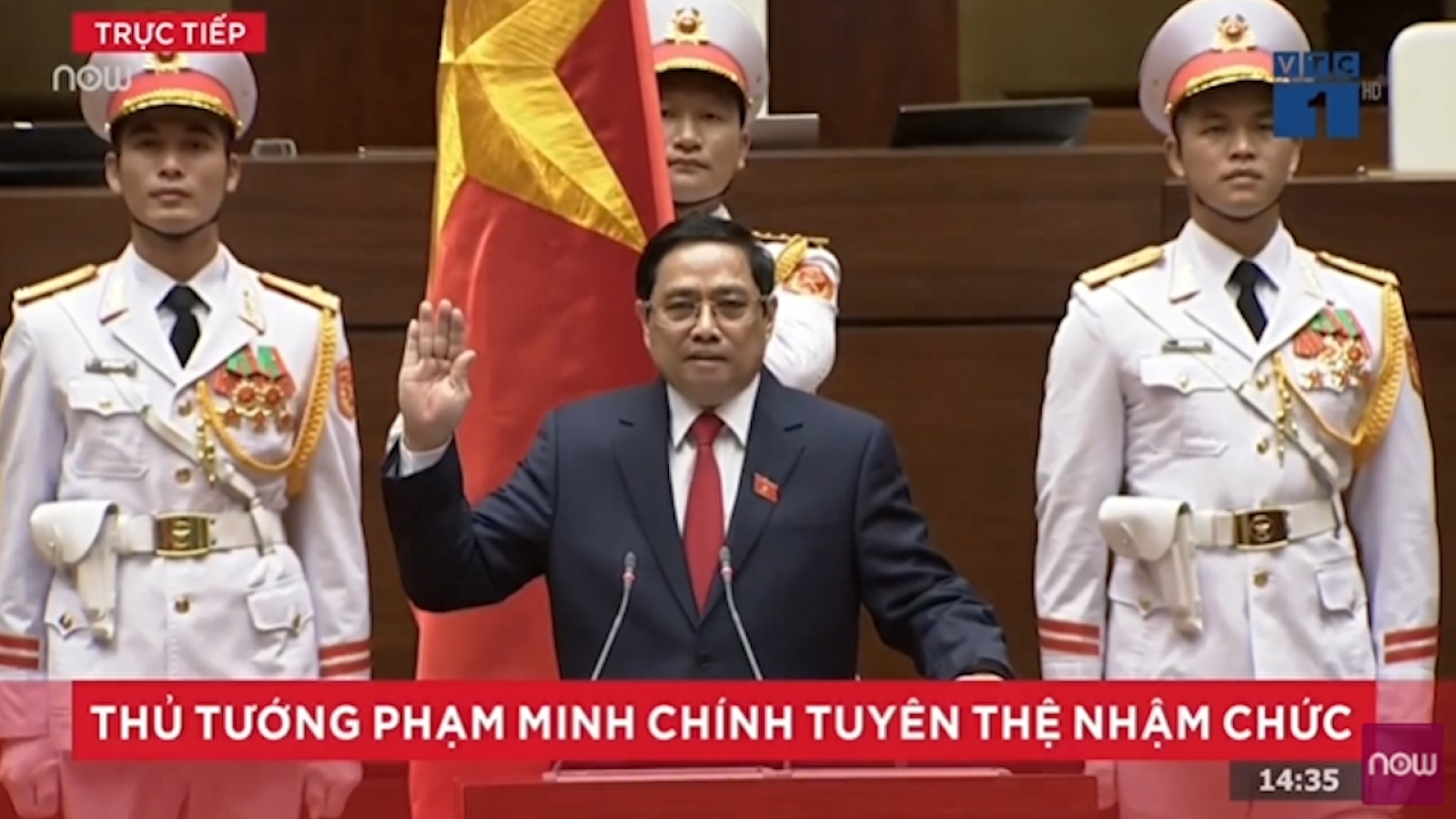 Thủ tướng Phạm Minh Chính tuyên thệ và phát biểu nhậm chức 
