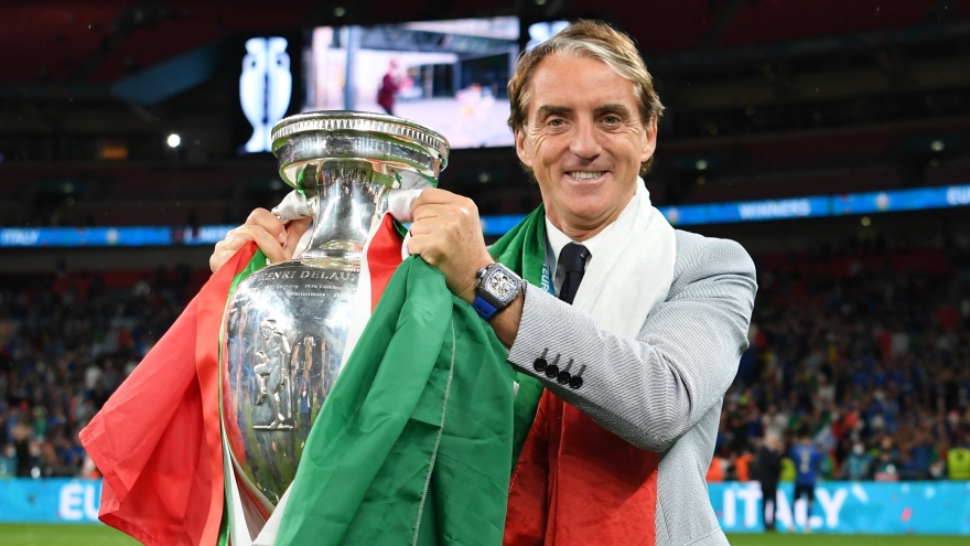 HLV Roberto Mancini: “ĐT Italia sẽ còn tiến xa hơn”