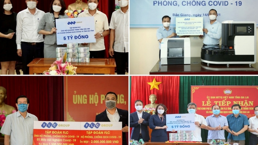 FLC tặng xe cứu thương cho Sầm Sơn, sau khi chi viện hơn 150 tỷ chống dịch, thiên tai 