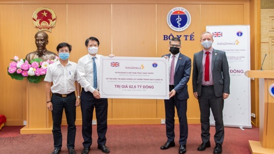 Vietnam receives 150.000 boxes of medicines for non-communicable diseases