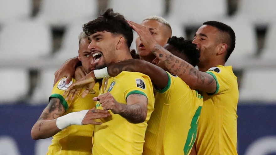Nhọc nhằn "vượt ải" Chile, Brazil tiến vào bán kết Copa America 2021