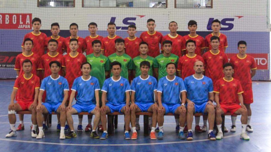 Danh sách ĐT Futsal Việt Nam chuẩn bị cho VCK FIFA Futsal World Cup 2021