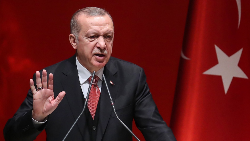 Ông Erdogan tuyên thệ nhậm chức Tổng thống Thổ Nhĩ Kỳ nhiệm kỳ 3