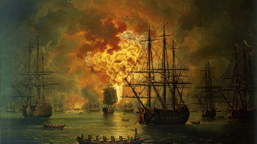 Trận thắng lớn nhất trong lịch sử hải quân Nga – đánh bại Thổ Nhĩ Kỳ ở Chesme