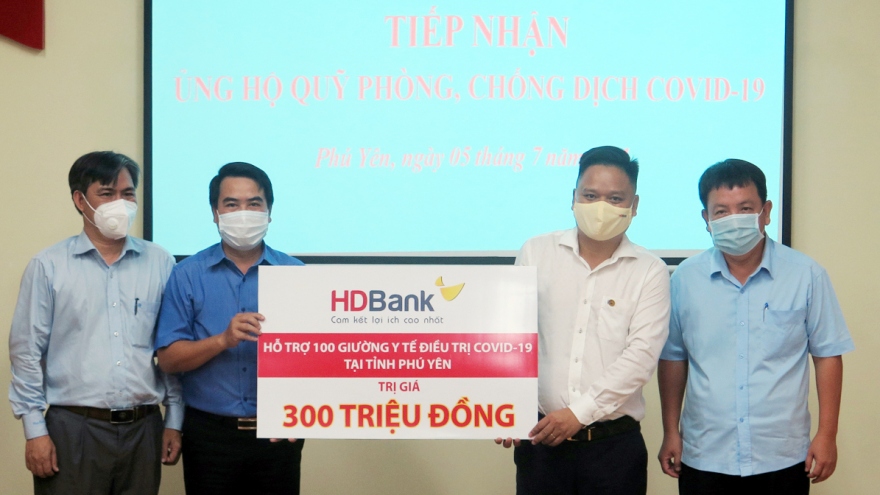 HDBank tặng 100 giường y tế cho tỉnh Phú Yên chống dịch