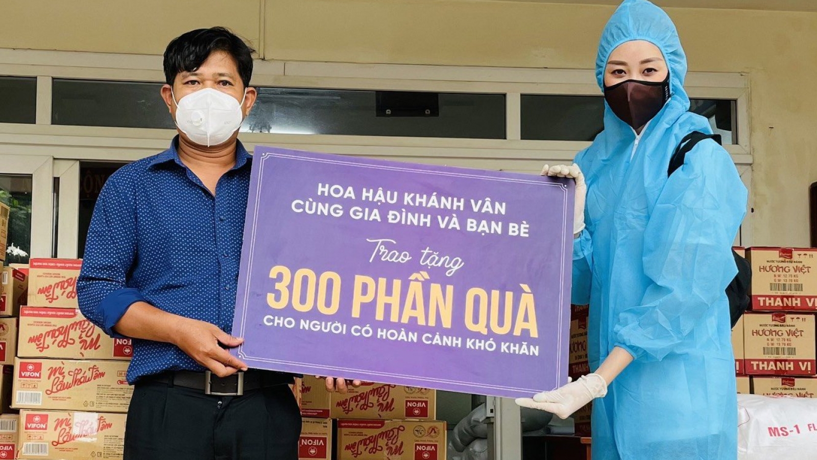 Hoa hậu Khánh Vân tiếp tục hỗ trợ người dân có hoàn cảnh khó khăn tại TP.HCM 