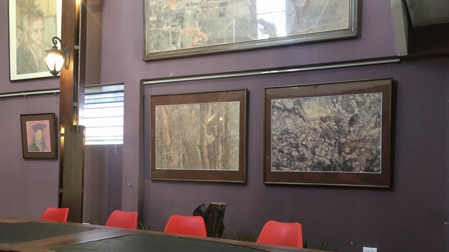 Ra mắt không gian triển lãm tranh trên giấy dó tại Hà Nội