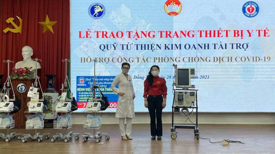 Kim Oanh Group đẩy mạnh chương trình "Tiếp nối nhịp thở-chia sẻ yêu thương”