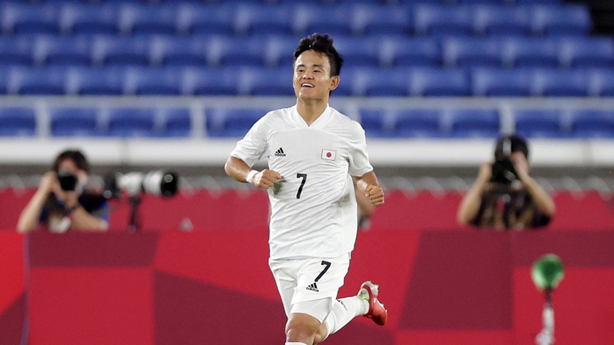Real Madrid sẵn sàng bán ngôi sao Nhật Bản ở Olympic Tokyo 