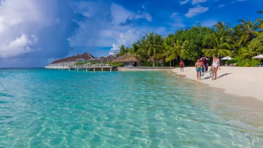 Khách du lịch Nga tăng đột biến tại Maldives