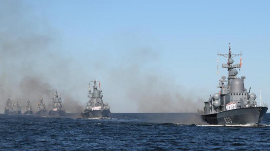 Nga tập trận bắn đạn thật cùng lúc Ukraine và NATO tập trận ở Biển Đen