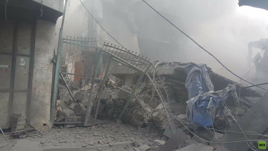 Hơn chục người thương vong trong vụ nổ ở Gaza