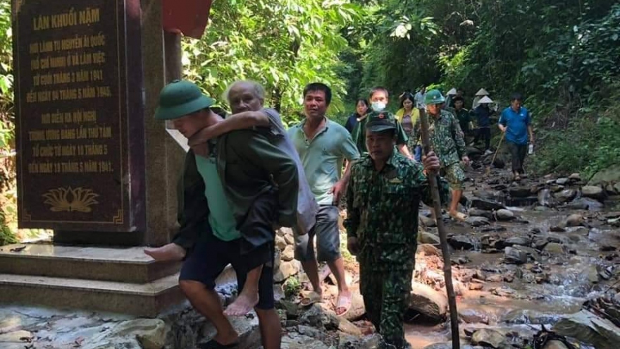 Tìm thấy du khách 80 tuổi đi lạc qua đêm tại khu di tích Pác Bó