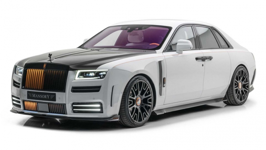 Cận cảnh gói độ Mansory cực chất của Rolls-Royce Ghost thế hệ mới