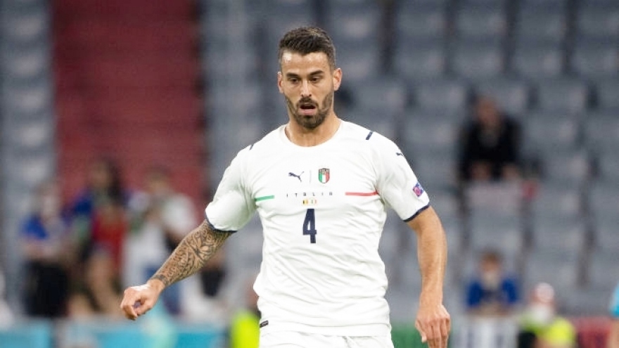 Spinazzola sẽ bay sang Anh để cổ vũ cho Italia ở trận chung kết EURO 2021