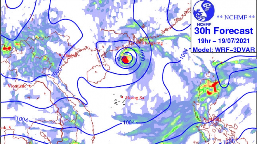 Tropical low depression brings heavy rain to northern Vietnam