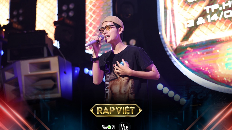 Cao Bá Hưng khiến fan phấn khích vì bản rap độc lạ tại casting Rap Việt mùa 2