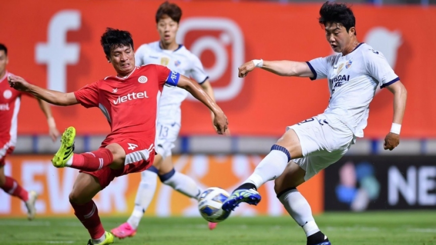 Viettel FC thiếu vắng một loạt trụ cột ở trận gặp Ulsan Hyundai