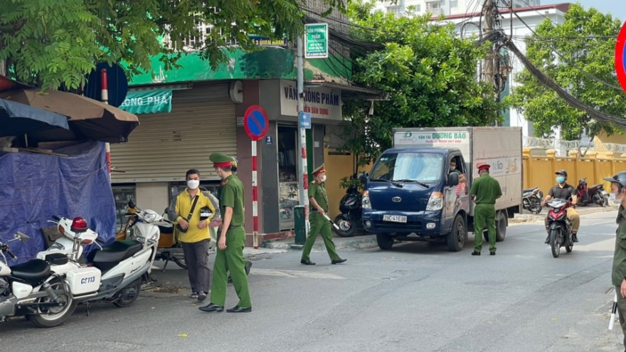 Công an Hà Nội thu phạt hơn 1,5 tỷ đồng vi phạm phòng chống dịch trong 1 ngày