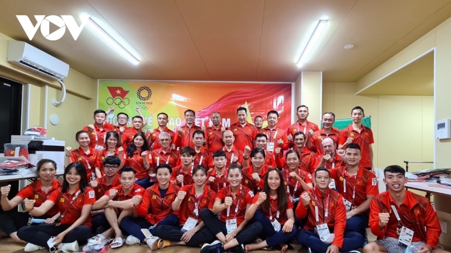 Đoàn Thể thao Việt Nam dự Olympic Tokyo về nước vào ngày mai 4/8