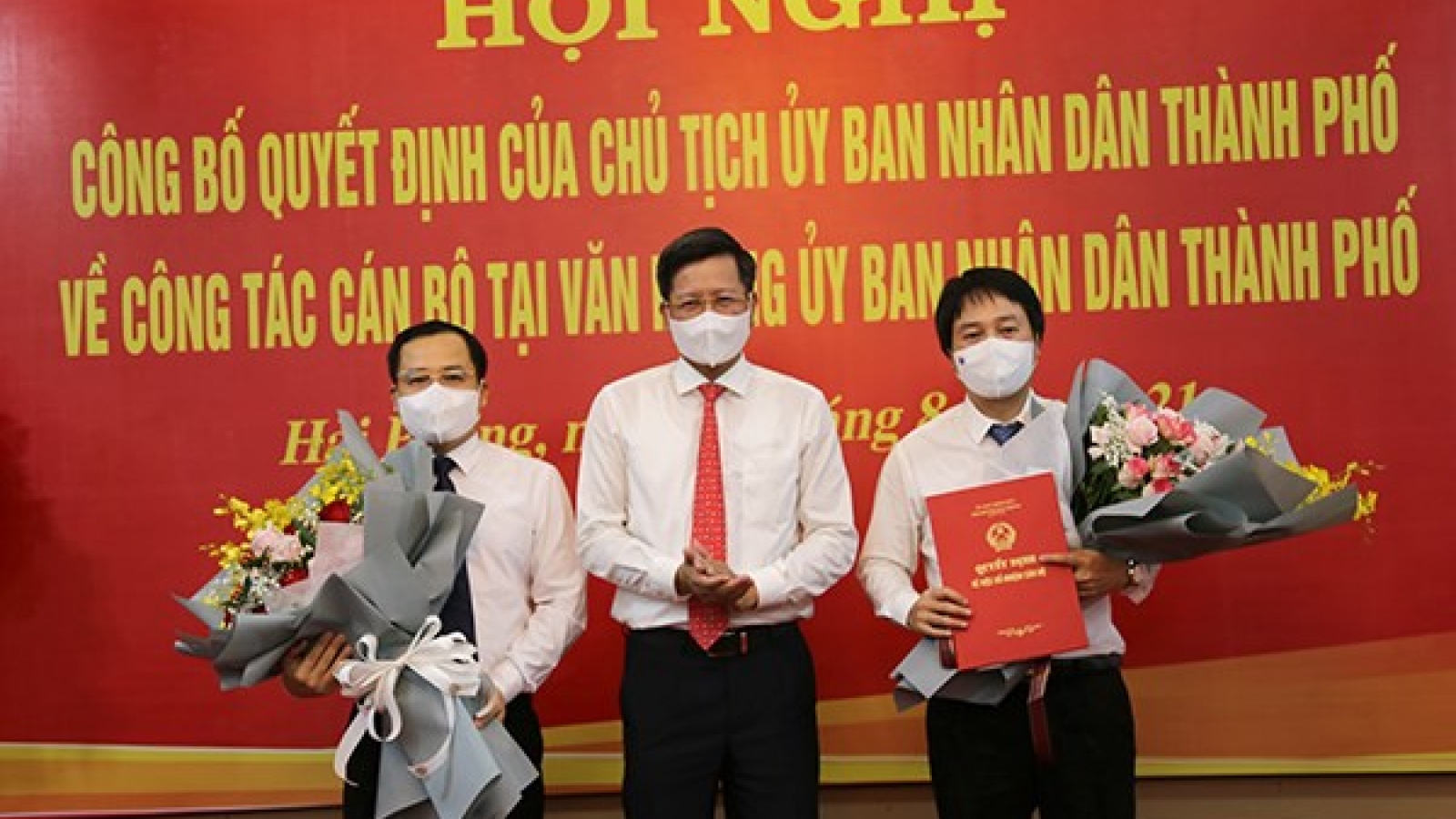 Hải Phòng tiếp tục bổ nhiệm, điều động nhiều lãnh đạo chủ chốt