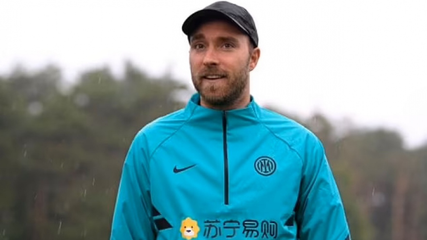 Eriksen tập trung cùng Inter Milan trong trạng thái tốt nhất