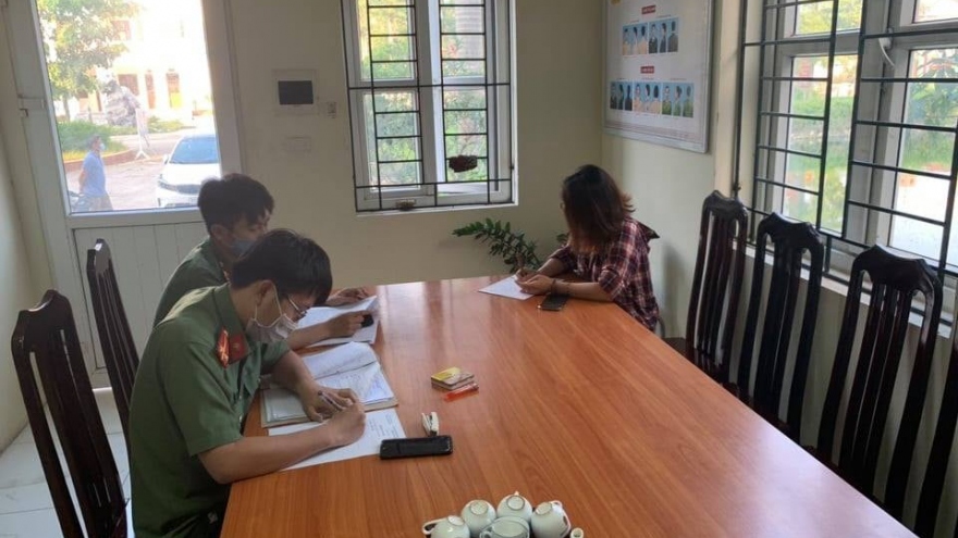 Đưa tin thất thiệt công ty có 18 ca dương tính, một người phụ nữ bị triệu tập