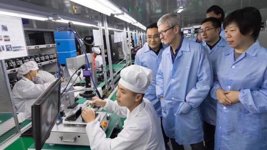 Apple hoãn kế hoạch rời chuỗi cung ứng khỏi Trung Quốc