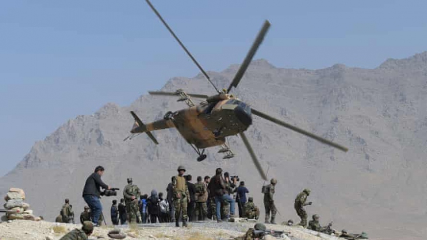 Taliban thu giữ hơn 100 trực thăng Mi-17 của quân đội Afghanistan