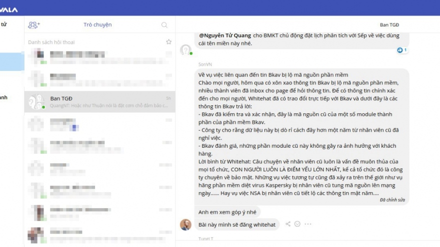 Bkav bị rao bán dữ liệu: Hacker phủ nhận là cựu nhân viên Bkav
