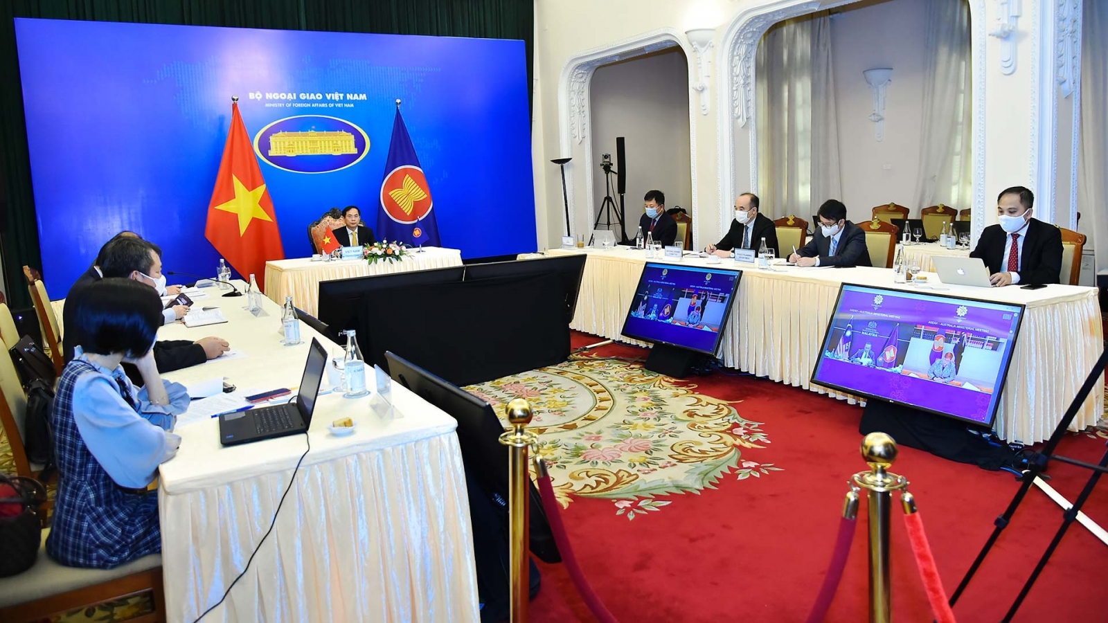 ASEAN và Australia tiếp tục ưu tiên phối hợp kiểm soát hiệu quả COVID-19