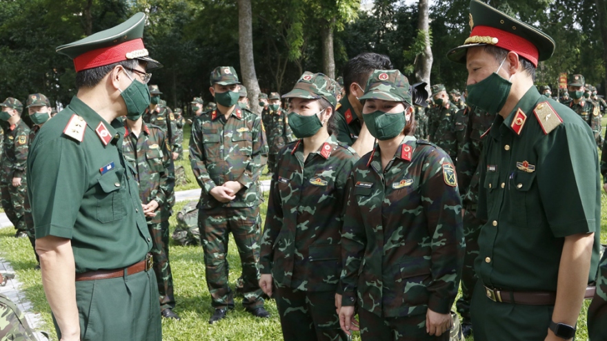 Gần 300 cán bộ chiến sĩ quân y hỗ trợ TP.HCM và các tỉnh phía Nam 