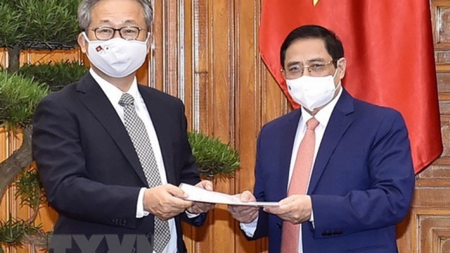 PM Pham Minh Chinh receives Japanese Ambassador