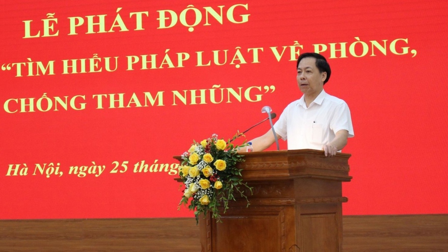 Phát động cuộc thi tìm hiểu pháp luật về phòng, chống tham nhũng