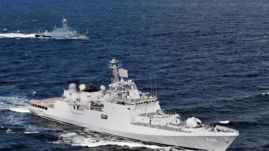 Ấn Độ cử 4 tàu chiến tới Biển Đông tham gia nhiều cuộc tập trận