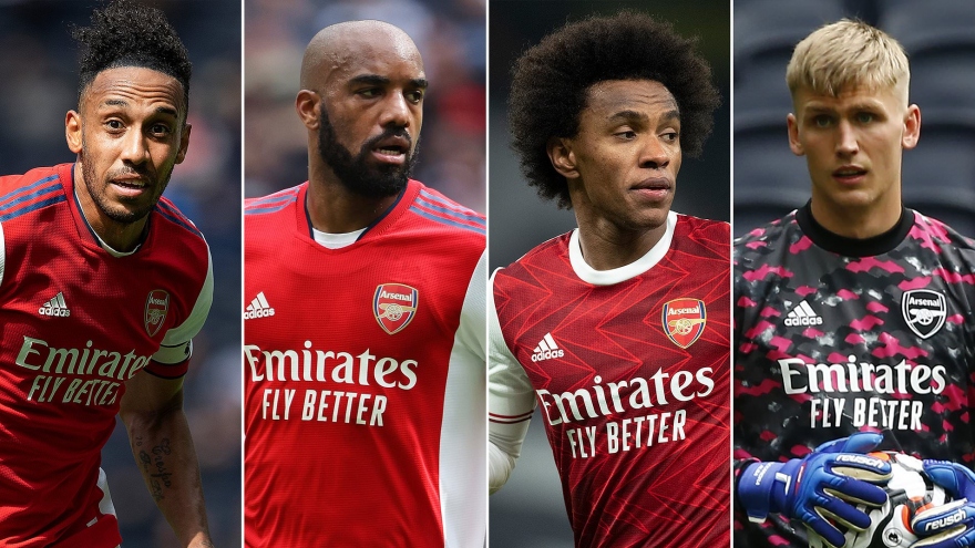 Arsenal xác nhận danh tính 4 ngôi sao mắc Covid-19