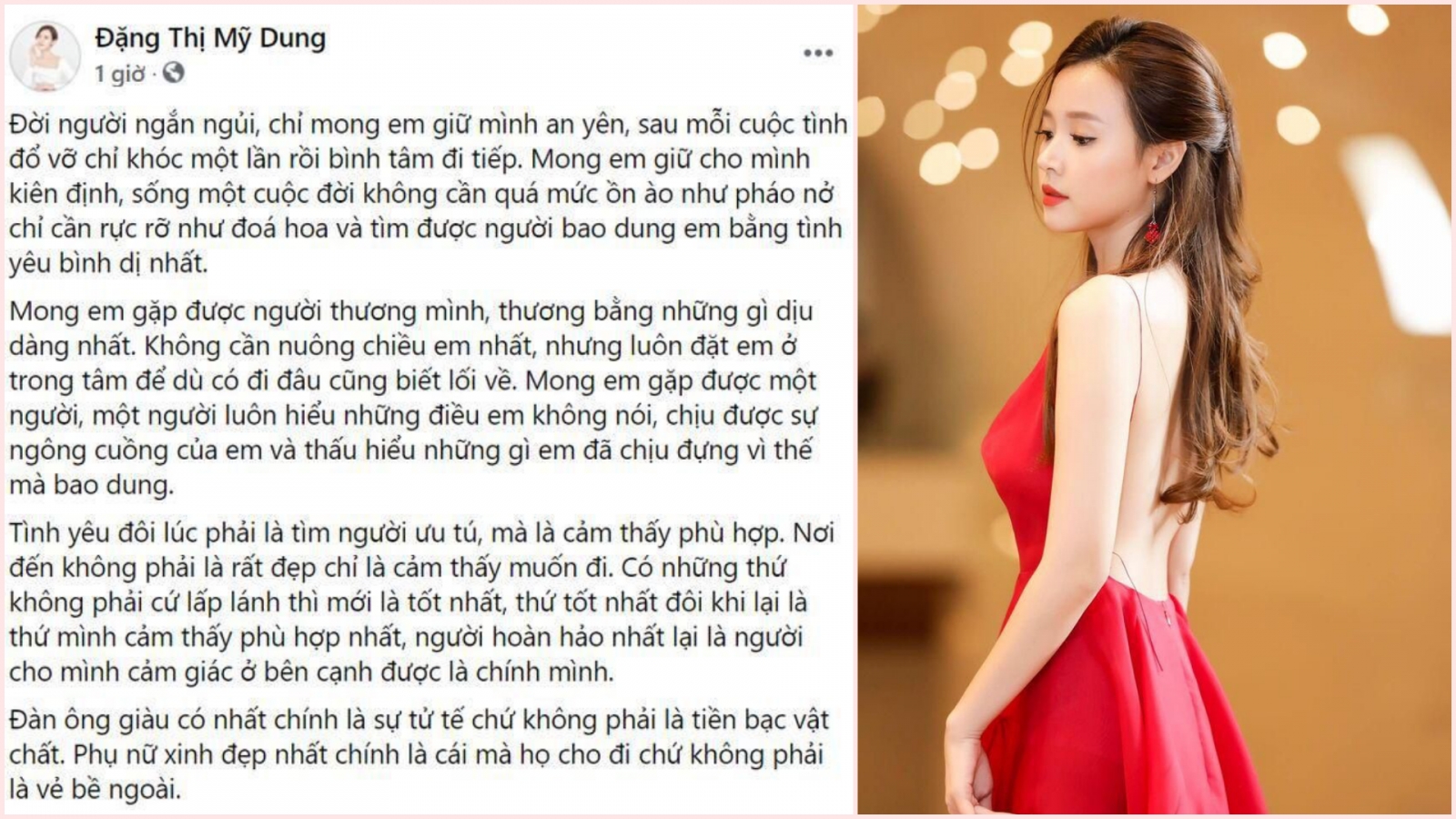 Chuyện showbiz: Midu đăng đàn ẩn ý "đời người ngắn ngủi" giữa bão drama ngập tràn showbiz