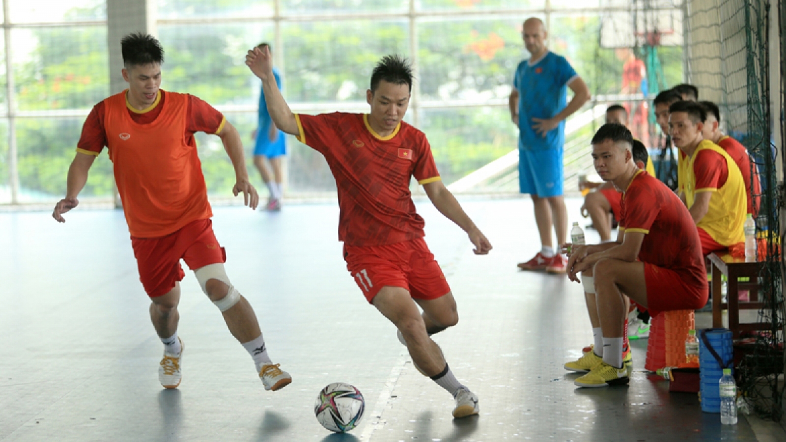 Vietnamese players train in Spain ahead of world Futsal tourney