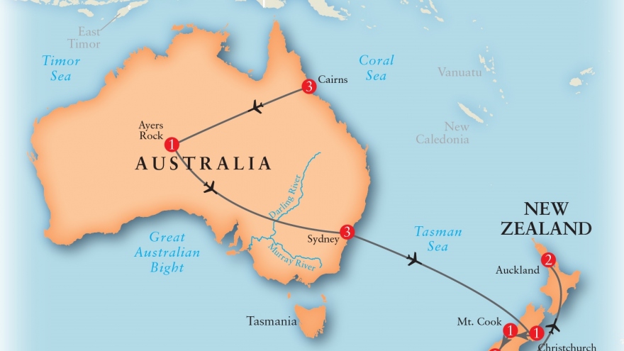 Australia và New Zealand ngừng toàn bộ “bong bóng đi lại”