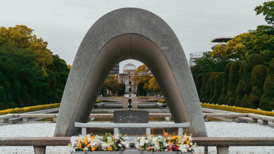Nhật Bản kỷ niệm 76 năm ngày Mỹ ném bom nguyên tử xuống Hiroshima