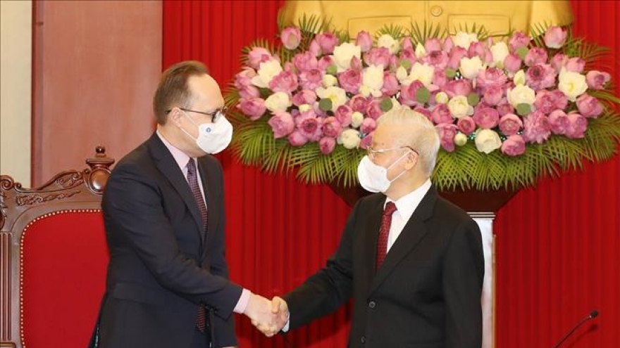 Tổng Bí thư Nguyễn Phú Trọng tiếp Đại sứ đặc mệnh toàn quyền Liên bang Nga 