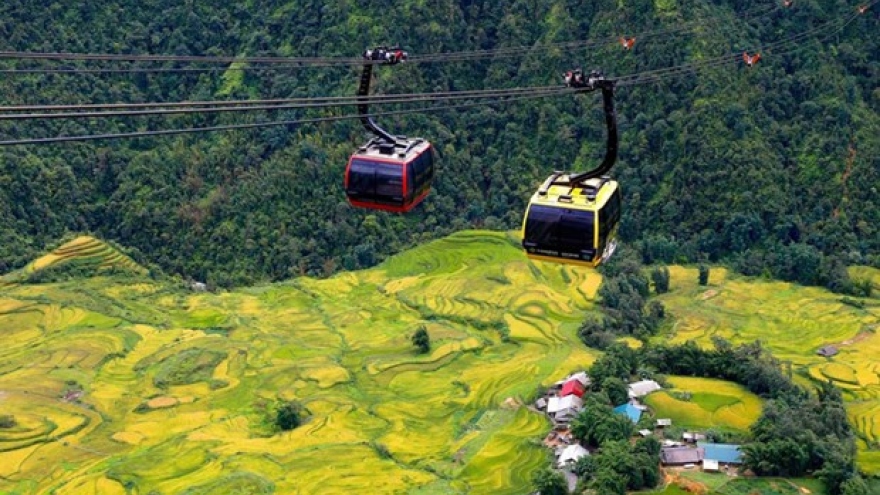 Fansipan cable car system adds to attractiveness of Sa Pa