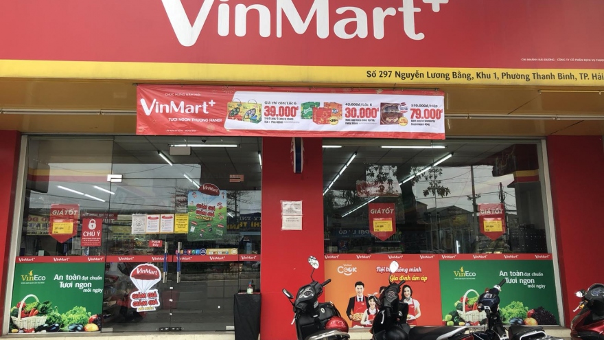 Danh sách cửa hàng Vinmart, Vinmart+ có nhân viên là F liên quan F0