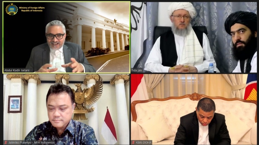 Indonesia đối thoại với thủ lĩnh Taliban, kêu gọi hòa bình ở Afghanistan